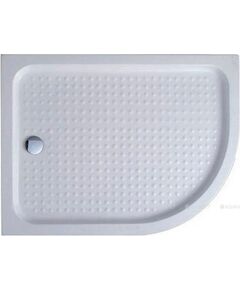 Купить Поддон для душа Cezares Tray R550 120х100 см акриловый L (tray-a-rh-120/100-550-15-w-l) по цене 31700 руб., в Санкт-Петебруге в интернет магазине 100-Систем, а также дургие товары CEZARES из раздела Нестандартные и Душевые поддоны