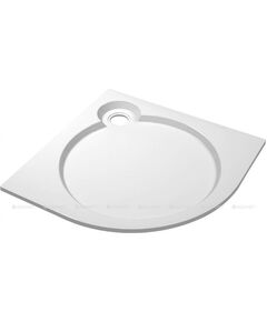 Купить Поддон для душа Cezares Tray R 90-550 радиальный (tray-s-r-90-550-56-w) по цене 27100 руб., в Санкт-Петебруге в интернет магазине 100-Систем, а также дургие товары CEZARES из раздела Сегмент (четверть круга) и Душевые поддоны