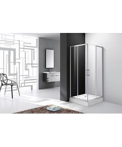 Купить Душевой уголок CEZARES MOLVENO-A-2-90-P-Cr (molveno-a-2-90-p-cr) по цене 44300 руб., в Санкт-Петебруге в интернет магазине 100-Систем, а также дургие товары CEZARES из раздела Душевые ограждения и Душевые кабины и ограждения