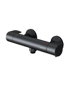 Купить Смеситель для ванны AM.PM X-Joy F85A40022 с термостатом, черный   (f85a40022) по цене 13090 руб., в Санкт-Петебруге в интернет магазине 100-Систем, а также дургие товары AM.PM из раздела Смесители для душа без излива и Смесители для ванны и душа