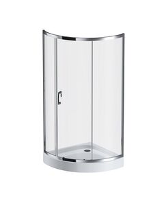 Купить Душевой уголок AМ.PМ Like Solo Slide W83UG-315-090MT 90x90 профиль хром стекло прозрачное (w83ug-315-090mt) по цене 59390 руб., в Санкт-Петебруге в интернет магазине 100-Систем, а также дургие товары AM.PM из раздела Душевые ограждения и Душевые кабины и ограждения