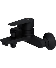 Купить D4011022 Prime new смеситель для ванны и душа, черный (d4011022) по цене 11490 руб., в Санкт-Петебруге в интернет магазине 100-Систем, а также дургие товары Dorff из раздела Смесители с коротким изливом и Смесители для ванны и душа