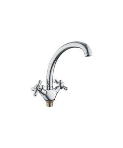 Купить Смеситель для кухни толстый гусак с гайкой. (Комлектуется подводкой для воды) (a4072) по цене 2817 руб., в Санкт-Петебруге в интернет магазине 100-Систем, а также дургие товары Accoona из раздела Вентильные смесители и Смесители для кухни