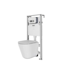 Купить Комплект инсталляции с подвесным унитазом IDDIS BASRNU2i73  (basrnu2i73) по цене 46170 руб., в Санкт-Петебруге в интернет магазине 100-Систем, а также дургие товары IDDIS из раздела Готовые решения и Инсталляции