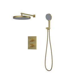 Купить Душевая система IDDIS Duna DUNMG0Ti67  матовое золото (dunmg0ti67) по цене 58490 руб., в Санкт-Петебруге в интернет магазине 100-Систем, а также дургие товары IDDIS из раздела Душевые комплекты встраиваемого монтажа и Душевые комплекты встраиваемого монтажа