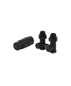 Купить Комплект узел нижненго подключения прямой,G 3/4 x 3/4 D=50 мм с термоголовкой M30x1,5 + 2 Ниппеля 1/2x3/4 Ral 9005 (600800066  ral 9005) по цене 10680 руб., в Санкт-Петебруге в интернет магазине 100-Систем, а также дургие товары Schlosser из раздела Радиаторные клапаны и Радиаторная арматура