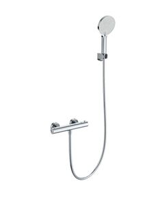 Купить Смеситель для душа с термостатом WONZON & WOGHAND INN 3, Хром (WW-B2065-A-CR) (ww-b2065-a-cr) по цене 13124 руб., в Санкт-Петебруге в интернет магазине 100-Систем, а также дургие товары WONZON & WOGHAND из раздела Смесители для душа без излива и Смесители для ванны и душа