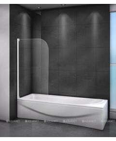 Купить Шторка на ванну CEZARES RELAX-V-1-80/140-C-Bi (relax-v-1-80/140-c-bi) по цене 12600 руб., в Санкт-Петебруге в интернет магазине 100-Систем, а также дургие товары CEZARES из раздела Стеклянные шторки для ванн и Сантехника