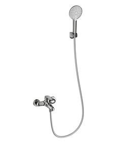 Купить Смеситель для ванны с душем WONZON & WOGHAND ALFA, Хром (WW-AE3204-CR) (ww-ae3204-cr) по цене 11066 руб., в Санкт-Петебруге в интернет магазине 100-Систем, а также дургие товары WONZON & WOGHAND из раздела Смесители с коротким изливом и Смесители для ванны и душа