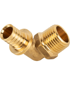 Купить Уголок РОСТЕРМ 20х1/2"Н, латунь, 20ELB-12EXT (20elb-12ext) по цене 228 руб., в Санкт-Петебруге в интернет магазине 100-Систем, а также дургие товары РОСТерм из раздела Фитинги для труб из сшитого полиэтилена РОСТерм 20 и Трубы и фитинги из сшитого полиэтилена РОСТерм