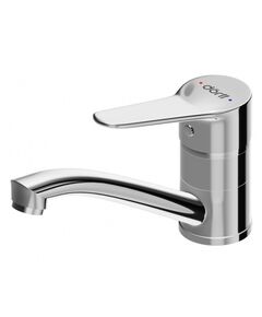 Купить D2021001 Optima смеситель для умывальника с поворотным изливом (d2021001) по цене 5790 руб., в Санкт-Петебруге в интернет магазине 100-Систем, а также дургие товары Dorff из раздела Рычажные смесители и Смесители для раковины