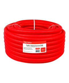 Купить Кожух гофрированный РОСТерм красный  25cr25  (25cr25) по цене 20 руб., в Санкт-Петебруге в интернет магазине 100-Систем, а также дургие товары РОСТерм из раздела Защитная гофра и Трубы и фитинги