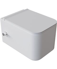 Купить Унитаз подвесной с функцией биде с крышкой Boheme Mane 970-SET-2-W белый () по цене 30000 руб., в Санкт-Петебруге в интернет магазине 100-Систем, а также дургие товары  из раздела Успей купить и 