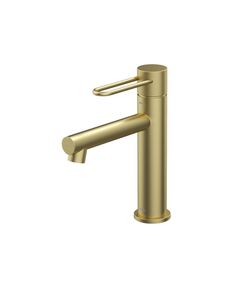 Купить Смеситель для раковины IDDIS Duna DUNMG00i01 матовое золото (dunmg00i01) по цене 11990 руб., в Санкт-Петебруге в интернет магазине 100-Систем, а также дургие товары IDDIS из раздела Рычажные смесители и Смесители для раковины