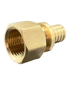 Купить Соединитель РОСТЕРМ Лайт 16х3/4"В, латунь (Q&E), L16COUP34INT (l16coup34int) по цене 196 руб., в Санкт-Петебруге в интернет магазине 100-Систем, а также дургие товары РОСТерм из раздела Фитинги для труб из сшитого полиэтилена РОСТерм 16 и Трубы и фитинги из сшитого полиэтилена РОСТерм
