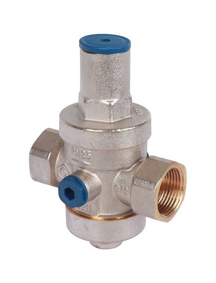 Купить STOUT  Редуктор давления PN25 вн/вн 3/4" с выходом под манометр (svs-1008-000020) по цене 4629 руб., в Санкт-Петебруге в интернет магазине 100-Систем, а также дургие товары STOUT из раздела Редукторы давления с подключением для манометров и Редукторы