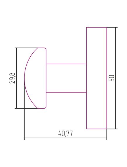 Купить Вешалка Сунержа СФЕРА настенная (L 50) (022-3006-0000) по цене 2050 руб., в Санкт-Петебруге в интернет магазине 100-Систем, а также дургие товары Сунержа из раздела Аксессуары и Полотенцесушители