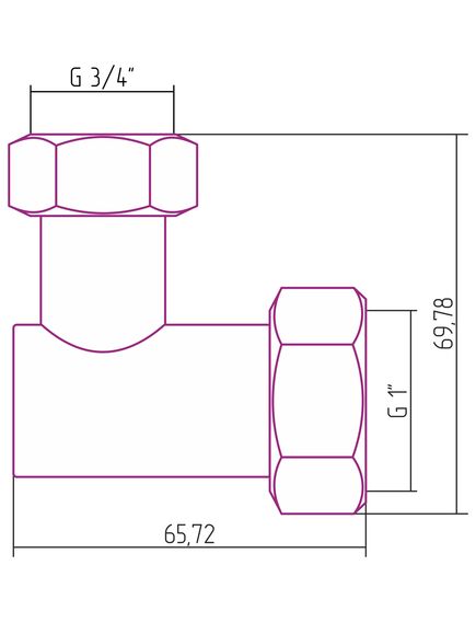 Купить Уголок Уголок переходной Стилье G 1" НГ х G 3/4" НГ (02001-1034) по цене 2150 руб., в Санкт-Петебруге в интернет магазине 100-Систем, а также дургие товары Стилье из раздела Комплектующие и Полотенцесушители