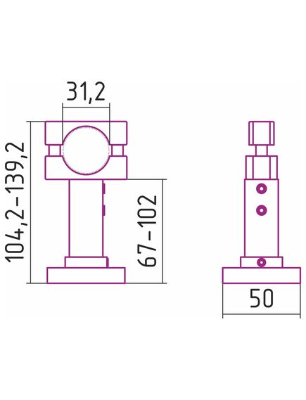 Купить Кронштейн напольный для ДР Эстет / 2 шт (30-1514-2032) по цене 21430 руб., в Санкт-Петебруге в интернет магазине 100-Систем, а также дургие товары Сунержа из раздела Комплектующие и Полотенцесушители