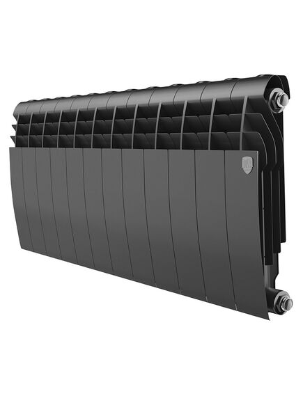 Купить Радиатор Royal Thermo BiLiner 350 /Noir Sable - 12 секц. (rtbns35012) по цене 13560 руб., в Санкт-Петебруге в интернет магазине 100-Систем, а также дургие товары ROYAL THERMO из раздела Биметаллические радиаторы и Радиаторы