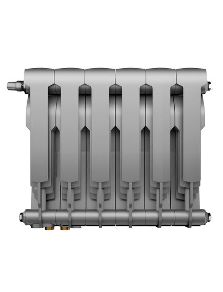Купить Радиатор Royal Thermo BiLiner 350 /Silver Satin VDR - 6 секц. (rtbssvdr35006) по цене 9050 руб., в Санкт-Петебруге в интернет магазине 100-Систем, а также дургие товары ROYAL THERMO из раздела Биметаллические радиаторы и Радиаторы