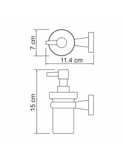 Купить Дозатор для жидкого мыла WasserKRAFT Lippe K-6599 Хром (k-6599) по цене 2810 руб., в Санкт-Петебруге в интернет магазине 100-Систем, а также дургие товары WasserKRAFT из раздела Дозаторы жидкого мыла и Мыльницы и дозаторы жидкого мыла