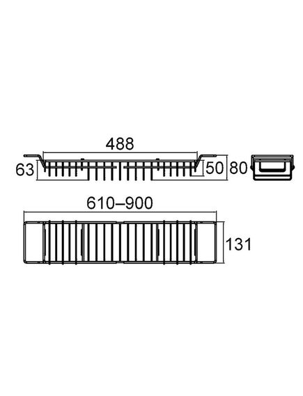 Купить Полка между бортов ванны, проволока стальная, 02, Milardo, 102W000M44 (102w000m44) по цене 1490 руб., в Санкт-Петебруге в интернет магазине 100-Систем, а также дургие товары MILARDO из раздела Полки для душа и Аксессуары для ванной комнаты