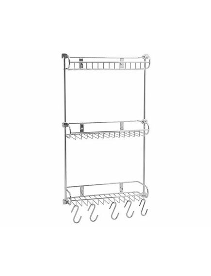 Купить K-1433 Полка металлическая тройная (k-1433) по цене 15630 руб., в Санкт-Петебруге в интернет магазине 100-Систем, а также дургие товары WasserKRAFT из раздела Полки для душа и Аксессуары для ванной комнаты