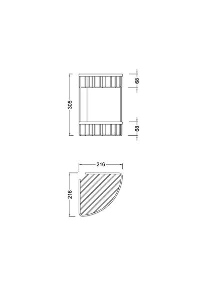 Купить Полка корзина Timo Nelson 150082/00 Хром (150082/00) по цене 11228 руб., в Санкт-Петебруге в интернет магазине 100-Систем, а также дургие товары TIMO из раздела Полки для душа и Аксессуары для ванной комнаты