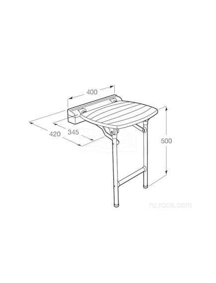 Купить Сиденье для душа Roca Access Comfort 816913009 (816913009) по цене 43726.06 руб., в Санкт-Петебруге в интернет магазине 100-Систем, а также дургие товары ROCA из раздела Поручни, сиденья, стойки для ванны и душа и Аксессуары для ванной комнаты