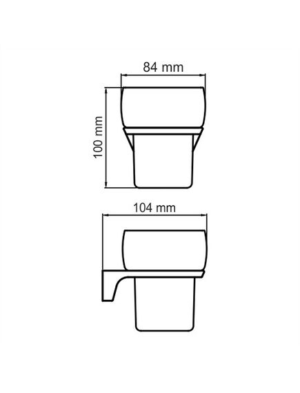 Купить Glan K-5128 Подстаканник одинарный (k-5128) по цене 5010 руб., в Санкт-Петебруге в интернет магазине 100-Систем, а также дургие товары WasserKRAFT из раздела Стаканы и подстаканники и Аксессуары для ванной комнаты