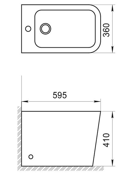 Купить Биде напольное BelBagno ARDENTE-R BB003B (bb003b) по цене 15950 руб., в Санкт-Петебруге в интернет магазине 100-Систем, а также дургие товары BelBagno из раздела Биде приставные и Биде и писсуары