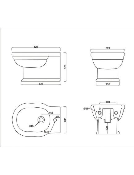 Купить Биде подвесное BelBagno BOHEME BB115BH (bb115bh) по цене 17390 руб., в Санкт-Петебруге в интернет магазине 100-Систем, а также дургие товары BelBagno из раздела Биде подвесные и Биде и писсуары