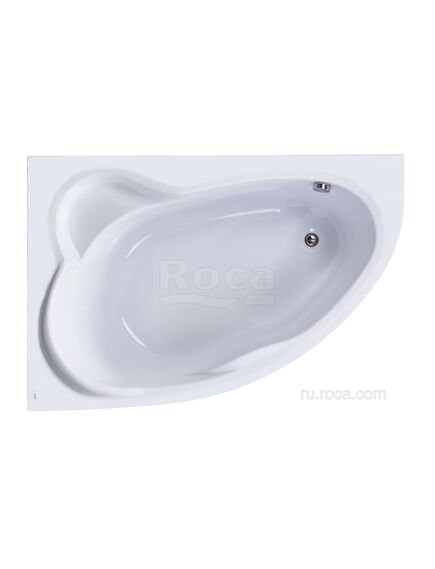 Купить Акриловая ванна Roca Luna 170x115 асимметричная левая белая 248640000 (248640000) по цене 34990 руб., в Санкт-Петебруге в интернет магазине 100-Систем, а также дургие товары ROCA из раздела Акриловые ванны и Ванны