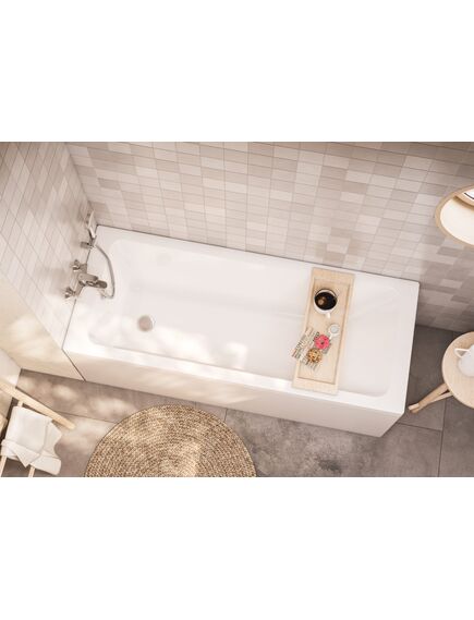 Купить Акриловая ванна Roca Leon 170x70 прямоугольная белая 248658000 (248658000) по цене 21690 руб., в Санкт-Петебруге в интернет магазине 100-Систем, а также дургие товары ROCA из раздела Акриловые ванны и Ванны