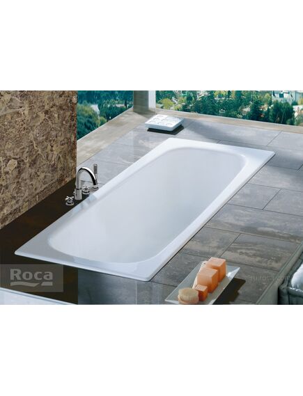 Купить Ванна Roca Continental 100x70 211507001 (211507001) по цене 61990 руб., в Санкт-Петебруге в интернет магазине 100-Систем, а также дургие товары ROCA из раздела Чугунные ванны и Ванны