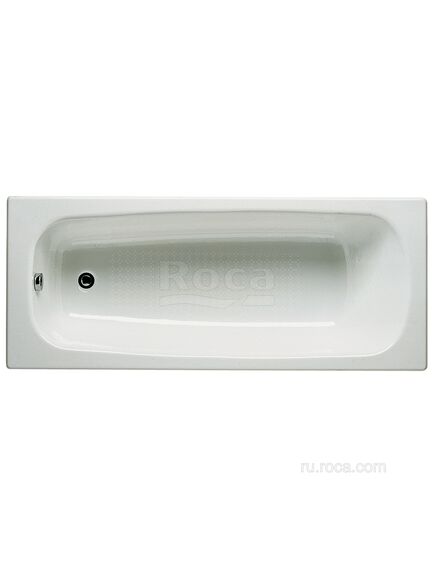 Купить Ванна Roca Continental 140х70 anti-slip 212914001 (212914001) по цене 63990 руб., в Санкт-Петебруге в интернет магазине 100-Систем, а также дургие товары ROCA из раздела Чугунные ванны и Ванны