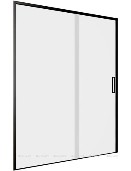 Купить Душевая дверь Aquanet Pleasure Evo 140 AE65-N140-BT профиль черный, прозрачное стекло (ae65-n140-bt) по цене 20232 руб., в Санкт-Петебруге в интернет магазине 100-Систем, а также дургие товары AQUANET из раздела Душевые двери и Душевые двери, перегородки
