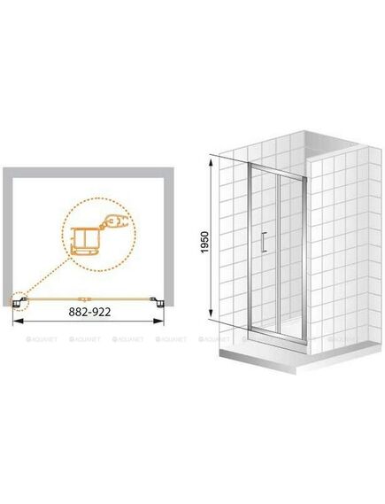 Купить Душевая дверь CEZARES ANIMA-W-BS-90-C-Cr (anima-w-bs-90-c-cr) по цене 41750 руб., в Санкт-Петебруге в интернет магазине 100-Систем, а также дургие товары CEZARES из раздела Душевые двери и Душевые двери, перегородки