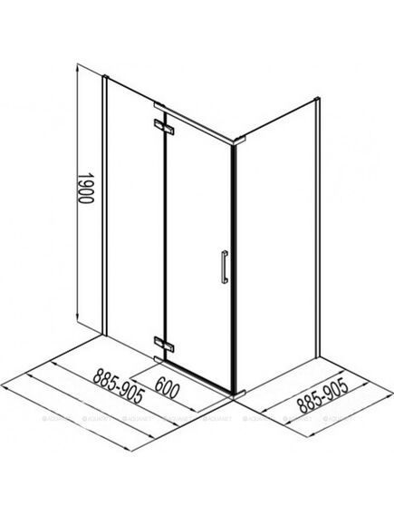 Купить Душевой уголок Aquanet Logic C900 AE32-S-90х90U-CT 900x900, прозрачное стекло (ae32-s-90х90u-ct) по цене 36290 руб., в Санкт-Петебруге в интернет магазине 100-Систем, а также дургие товары AQUANET из раздела Душевые ограждения и Душевые кабины и ограждения