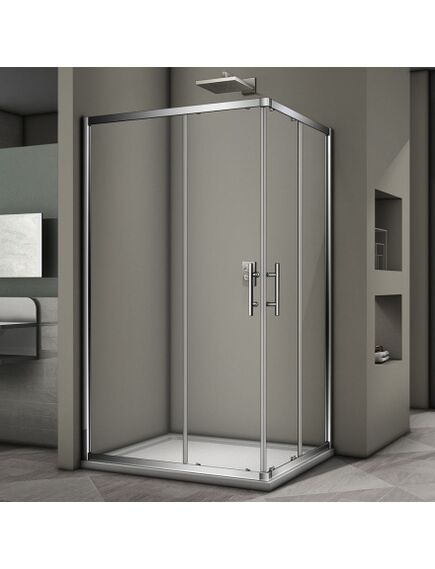 Купить Душевой уголок Veconi Rovigo 120 x90 x190  RV30-12090PR-01-19C3 (rv30-12090pr-01-19c3) по цене 43892 руб., в Санкт-Петебруге в интернет магазине 100-Систем, а также дургие товары Veconi из раздела Душевые ограждения и Душевые кабины и ограждения