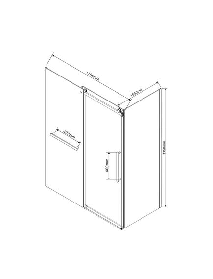 Купить Душевой уголок Como Soft VSR-1CS1011CL, 1100*1000, хром, стекло прозрачное, , шт (vsr-1cs1011cl) по цене 50720 руб., в Санкт-Петебруге в интернет магазине 100-Систем, а также дургие товары Vincea из раздела Душевые ограждения и Душевые кабины и ограждения