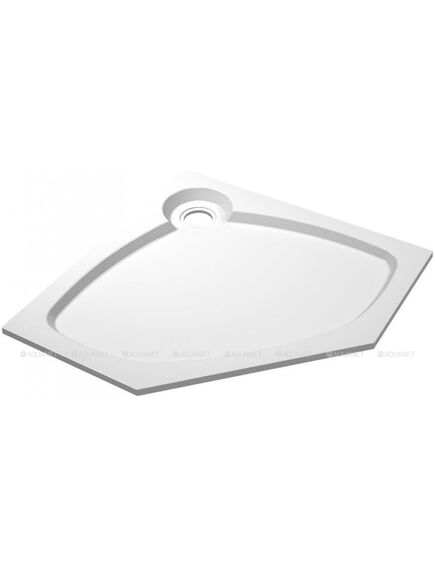 Купить Поддон для душа Cezares Tray P 90 пятиугольный (tray-s-p-90-56-w) по цене 24300 руб., в Санкт-Петебруге в интернет магазине 100-Систем, а также дургие товары CEZARES из раздела Нестандартные и Душевые поддоны