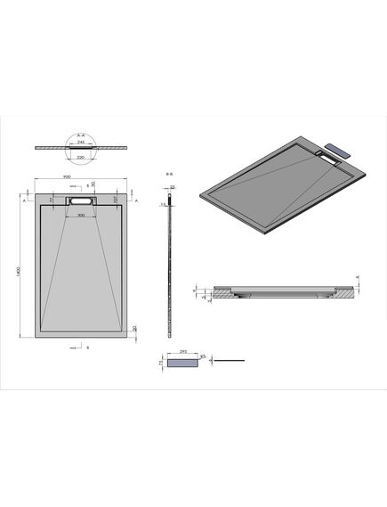 Купить Поддон для душа из искусственного камня VST-4SRL9014W, 1400*900*25, белый матовый, , шт (vst-4srl9014w) по цене 35640 руб., в Санкт-Петебруге в интернет магазине 100-Систем, а также дургие товары Vincea из раздела Прямоугольные и Душевые поддоны