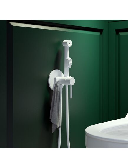 Купить Встраиваемый смеситель с гигиеническим душем, белый матовый, IDDIS, 003WTR0i08 (003wtr0i08) по цене 10990 руб., в Санкт-Петебруге в интернет магазине 100-Систем, а также дургие товары IDDIS из раздела Гигиенический душ со смесителем и Гигиенический душ