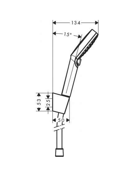 Купить Душевой набор Hansgrohe Crometta Vario 26692400 хром белый (26692400) по цене 7610.83 руб., в Санкт-Петебруге в интернет магазине 100-Систем, а также дургие товары HANSGROHE из раздела Душевые гарнитуры и Душевые стойки, системы, панели, гарнитуры