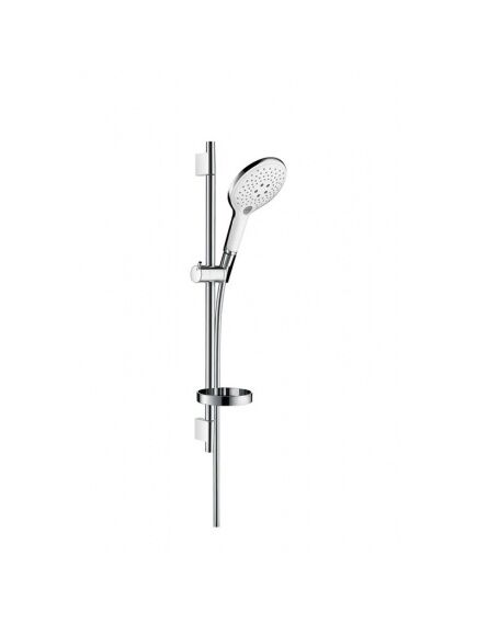 Купить Душевой гарнитур Hansgrohe Raindance Select S 27802400 Хром Белый (27802400) по цене 33903.5 руб., в Санкт-Петебруге в интернет магазине 100-Систем, а также дургие товары HANSGROHE из раздела Душевые гарнитуры и Душевые стойки, системы, панели, гарнитуры