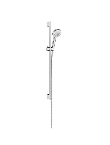 Купить Душевой гарнитур Hansgrohe Crometta 26658400 Хром Белый (26658400) по цене 12555.29 руб., в Санкт-Петебруге в интернет магазине 100-Систем, а также дургие товары HANSGROHE из раздела Душевые гарнитуры и Душевые стойки, системы, панели, гарнитуры