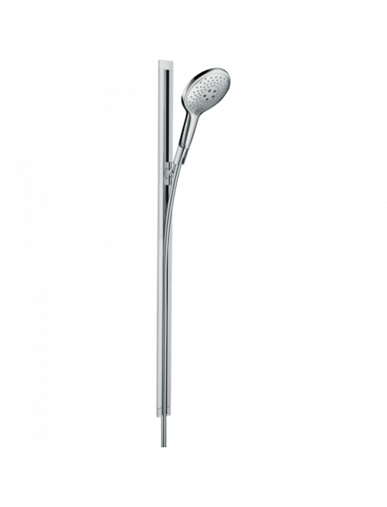 Купить Душевой гарнитур Hansgrohe Raindance Select S 26626000 Хром (26626000) по цене 62057.56 руб., в Санкт-Петебруге в интернет магазине 100-Систем, а также дургие товары HANSGROHE из раздела Душевые гарнитуры и Душевые стойки, системы, панели, гарнитуры