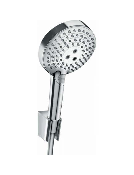 Купить Душевой набор Hansgrohe Raindance Select S 27669000 хром (27669000) по цене 22121.6 руб., в Санкт-Петебруге в интернет магазине 100-Систем, а также дургие товары HANSGROHE из раздела Душевые гарнитуры и Душевые стойки, системы, панели, гарнитуры